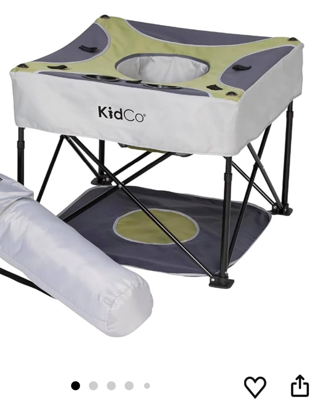 KidCo GoPod Travel Activity Seat in Pistachio